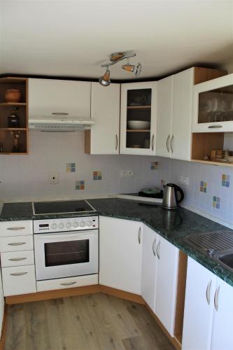 Una cocina o zona de cocina en Babiččin Vejminek