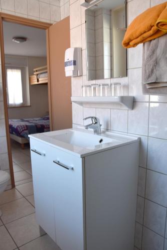 Kuchyň nebo kuchyňský kout v ubytování Hotel Gai Relais