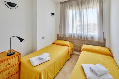Ruang duduk di Apartamentos Centremar
