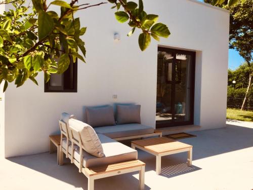 Posezení v ubytování MAYANA SICILY - The suites