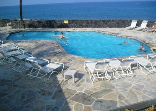 The swimming pool at or close to Sea Village 2nd floor Direct Oceanfront unit with extensive upgrades