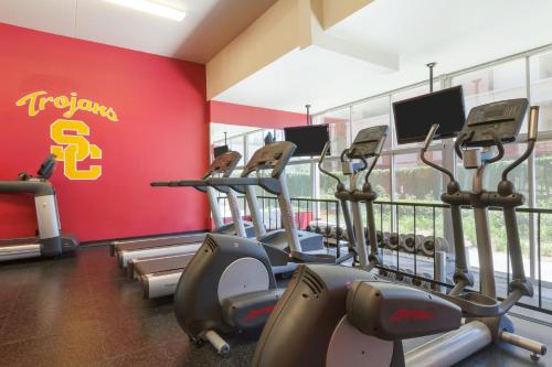 Pusat kecergasan dan/atau kemudahan kecergasan di USC Hotel