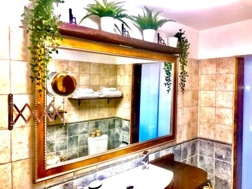 Et badeværelse på SUNSET IN LOFT