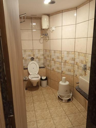 Koupelna v ubytování Hotel rr palace