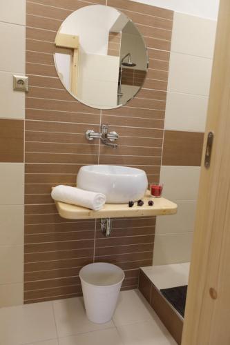 Ein Badezimmer in der Unterkunft Lipno Wave