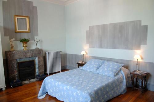 Ένα ή περισσότερα κρεβάτια σε δωμάτιο στο Villa Stuart