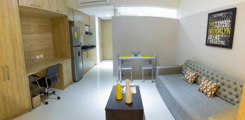 Coin salon dans l'établissement Sky Collection Lifestyle Hotel & Suites Barranquilla