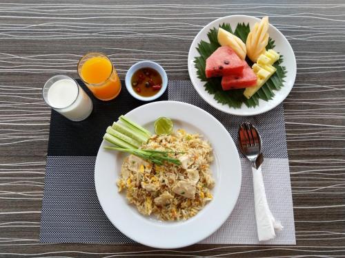 Eten bij of ergens in de buurt van het resort

