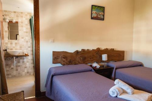 Χώρος καθιστικού στο Hostal La Palmera
