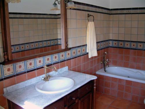 Kúpeľňa v ubytovaní Hacienda Capricho Andaluz