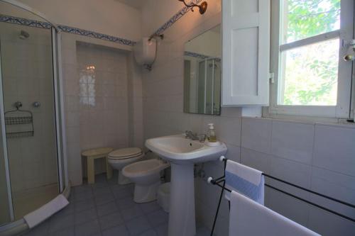 Phòng tắm tại Fattoria Di Cavaglioni