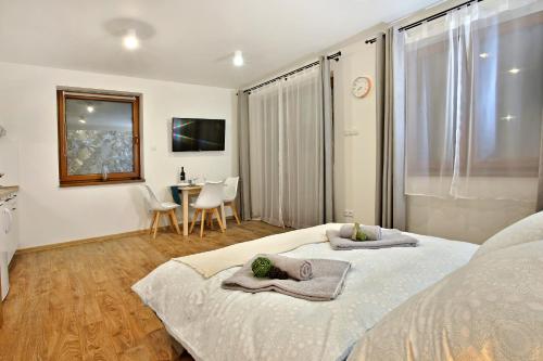 Cama o camas de una habitación en Kamilli
