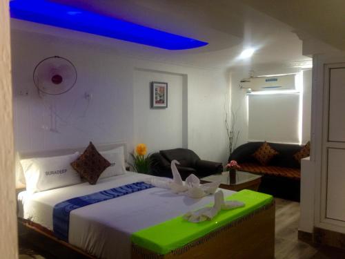 Cama o camas de una habitación en Twilight Bay resort By K Hotels