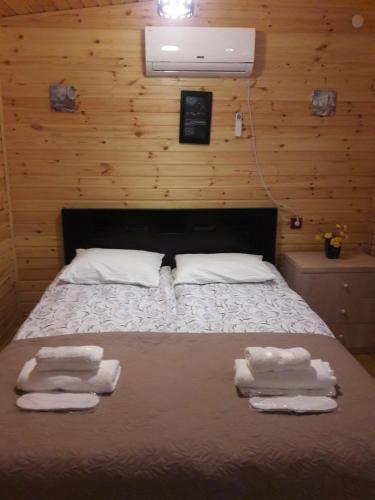 Postel nebo postele na pokoji v ubytování Hotel Cottage