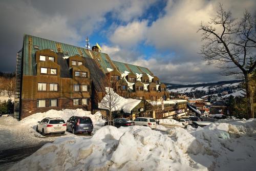 Sporthotel Bohemia during the winter