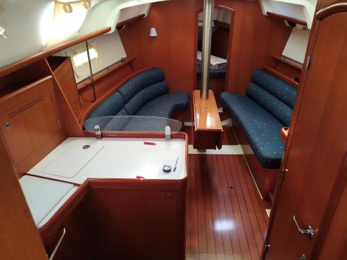 a view of the cabin of a boat at Boat in Badalona for up to 6 people in Badalona