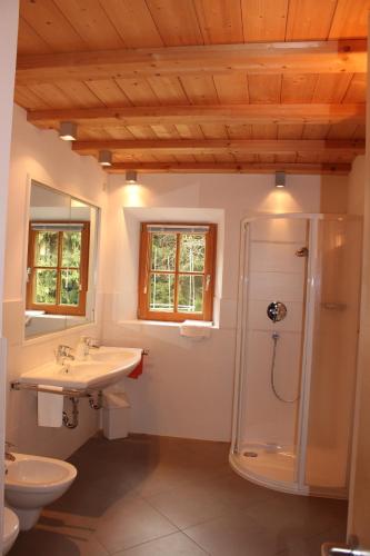 Ett badrum på Lettn Häusl