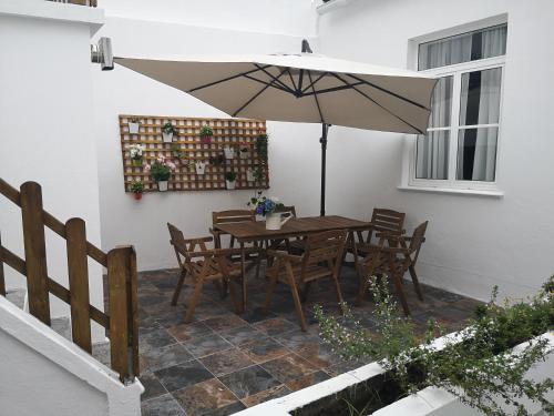 Balkón nebo terasa v ubytování Bruma Home