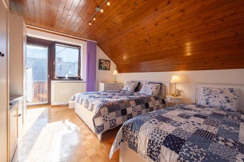 Säng eller sängar i ett rum på SavaDolinka House