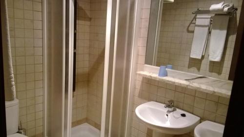 Kúpeľňa v ubytovaní Hostal Patrón