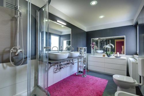 Kúpeľňa v ubytovaní Villa Rubini