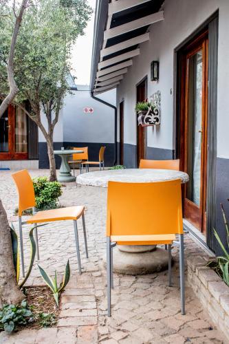 Χώρος καθιστικού στο Pro Active Guest House