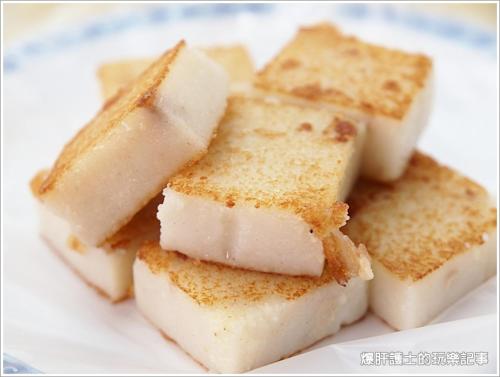 a pile of tofu on a white plate at Wen Mei Motel in Nantou City