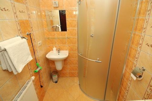 A bathroom at Villa Alicja