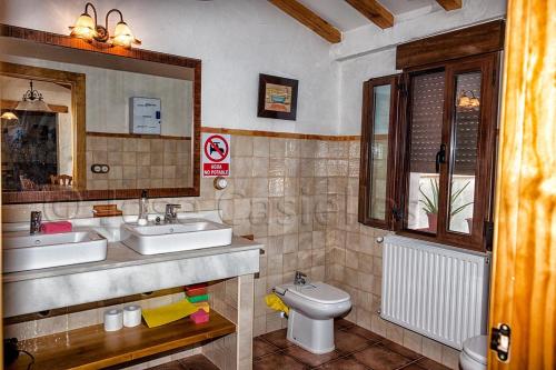 Phòng tắm tại Casa Rural Casa Máxima