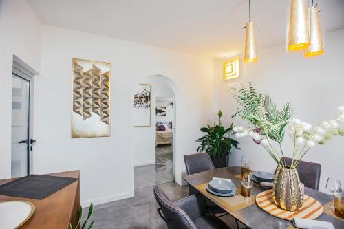 Posezení v ubytování Apartments Nora