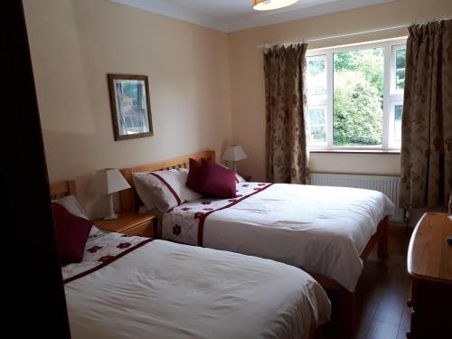 Postel nebo postele na pokoji v ubytování Birchdale House B&B