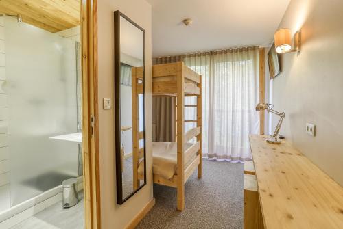 Ένα μπάνιο στο TERRESENS - Résidence Le Cristal Lodge