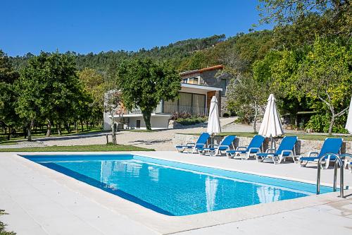 Πισίνα στο ή κοντά στο Regada House