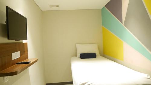 Μια τηλεόραση ή/και κέντρο ψυχαγωγίας στο Subwow Hostel