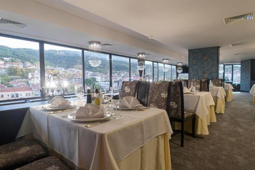 Χώρος καθιστικού στο Grand Hotel Shumen