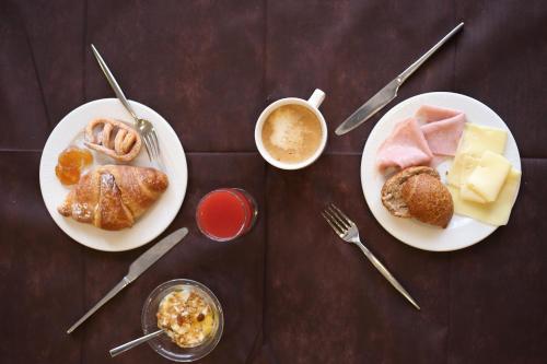 Jídlo v prázdninového areálu nebo okolí