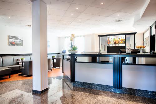 Μια τηλεόραση ή/και κέντρο ψυχαγωγίας στο ACHAT Hotel Hockenheim