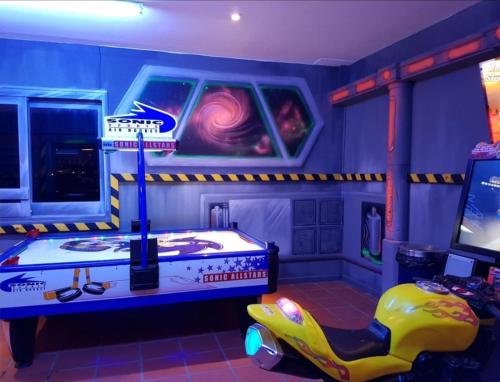 Η αίθουσα παιχνιδιών του Mobil home 3 chambres