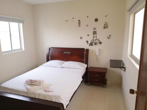 Postel nebo postele na pokoji v ubytování Hotel Prado Country