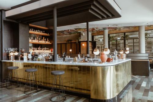 Lounge nebo bar v ubytování ARTOTEL Thamrin Jakarta