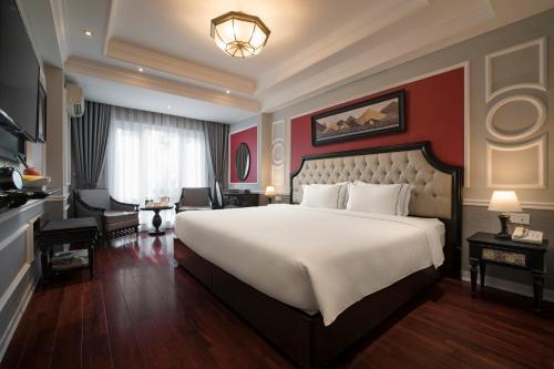 Voodi või voodid majutusasutuse Acoustic Hotel & Spa toas
