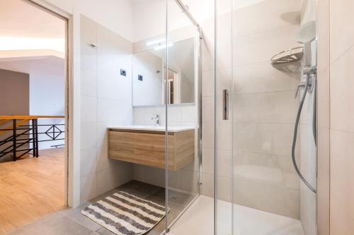 Kúpeľňa v ubytovaní Apartment ACI Marina CRES