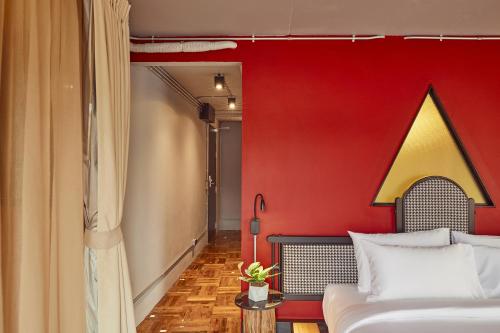 Katil atau katil-katil dalam bilik di MeStyle Museum Hotel