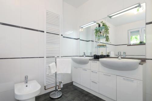 Koupelna v ubytování Villa Bella ZadarVillas