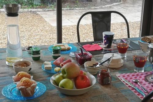 Frukostalternativ för gäster på La Bastide des Sources