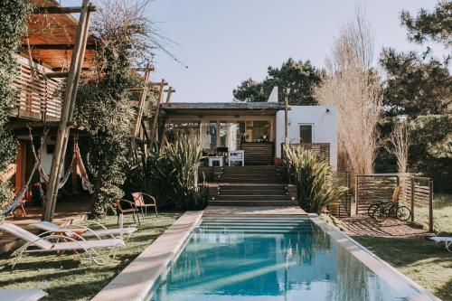 Swimmingpoolen hos eller tæt på Posada Arenas de José Ignacio