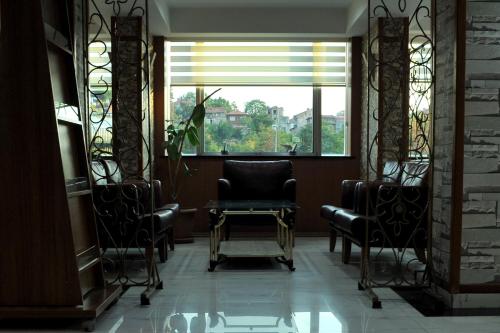 Area soggiorno di Lion City Hotel Ankara
