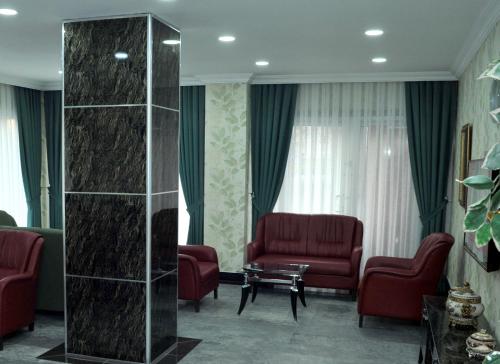 Area soggiorno di Lion City Hotel Ankara