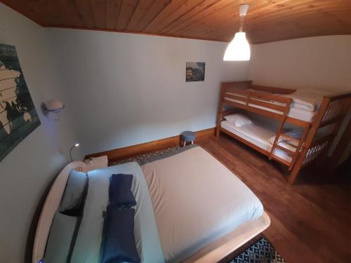 Voodi või voodid majutusasutuse 8 personnes, spacieux tout-confort à Albertville toas