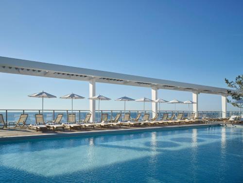 Πισίνα στο ή κοντά στο Asbury Ocean Club Hotel